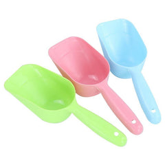 Random Dog Food Shovel Plastic Spoon Pet Feeding Supplies