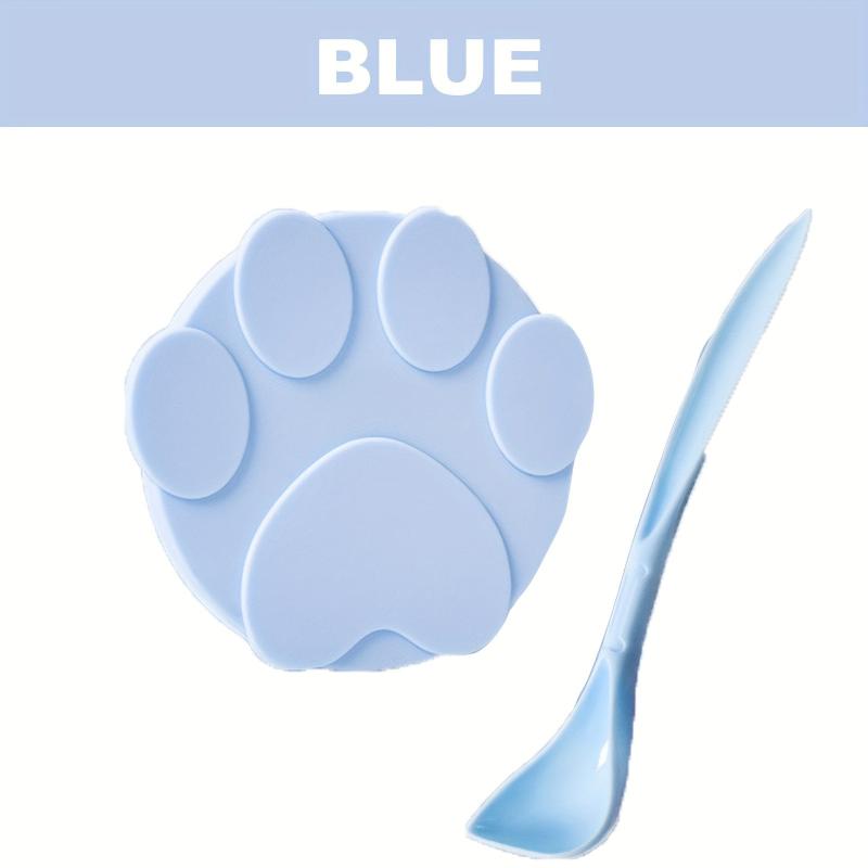 Silicone Pet Can Cover with Spoon