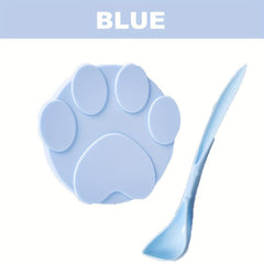 Silicone Pet Can Cover with Spoon