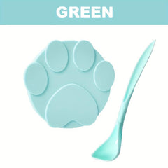Silicone Pet Can Cover with Spoon