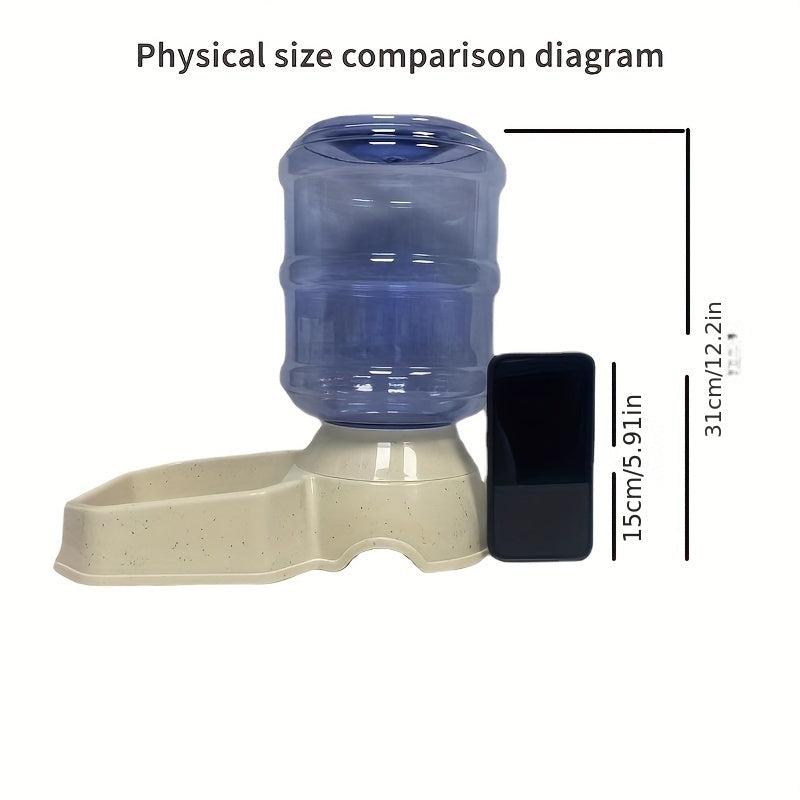 Automatic Pet Food Feeder and Water Dispenser Combo