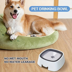 Dog Water Bowl No Spill Pet Buoyant Water Container