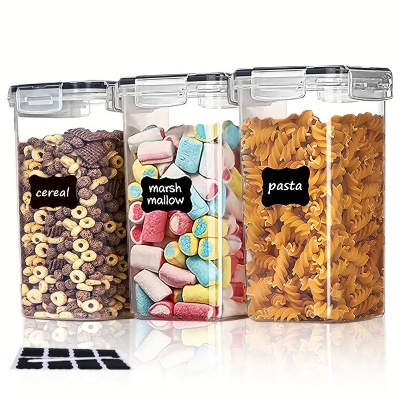 3pcs Pet Food Storage Containers Airtight BPA Plastic Dog Food Containers