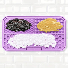 Slow Feeder Pet Placemat Silicone Licking Pad for Dogs and Cats