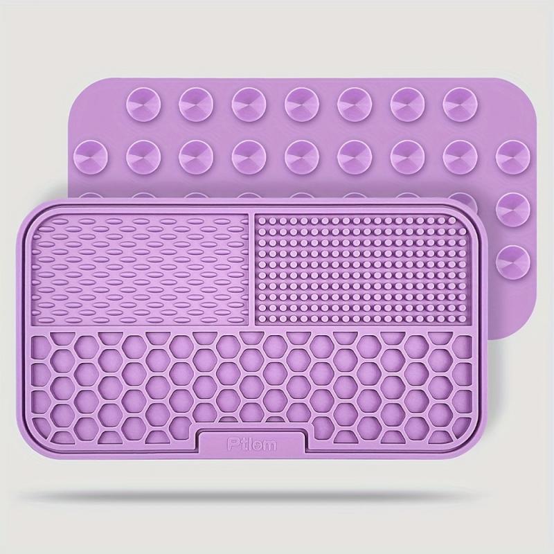 Slow Feeder Pet Placemat Silicone Licking Pad for Dogs and Cats