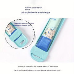 Cat Strip Squeeze Spoon Feeder For Wet Treats