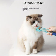 Cat Strip Squeeze Spoon Feeder For Wet Treats