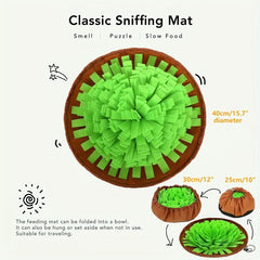 Dog Sniffing Pad Slow Food Mat Play Blanket