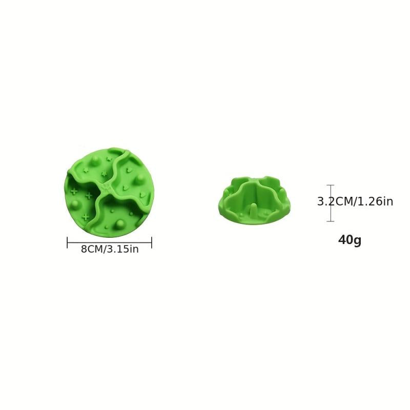 Slow Feeder Cat Bowl Insert Soft Silicone with Suction Cups