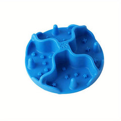 Slow Feeder Cat Bowl Insert Soft Silicone with Suction Cups