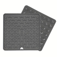 Slow Feeding Silicone Pet Placemat, Suction Cup, Healthy Eating Habits