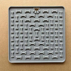 Slow Feeding Silicone Pet Placemat, Suction Cup, Healthy Eating Habits