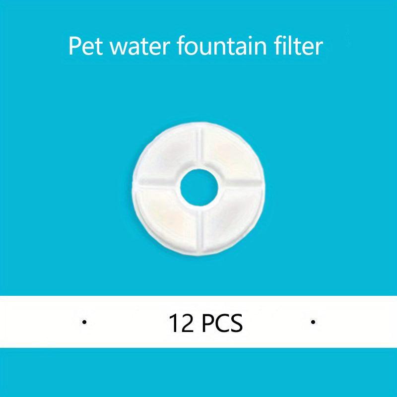 Pet Water Fountain Filters Triple Filtration System, 12/16pcs