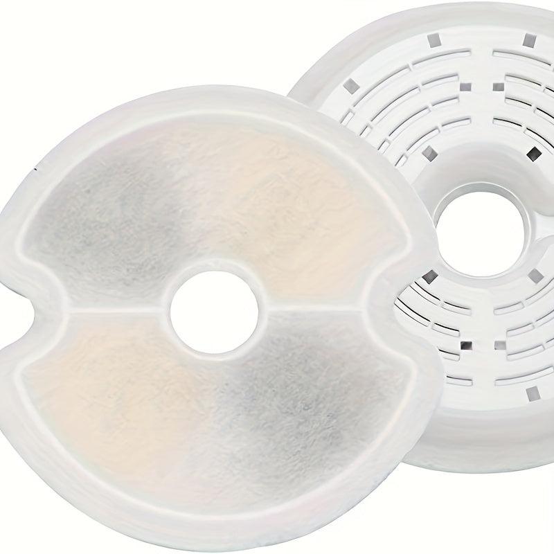 4 Pack Cat Water Fountain Filters Replacement for Automatic Dispenser