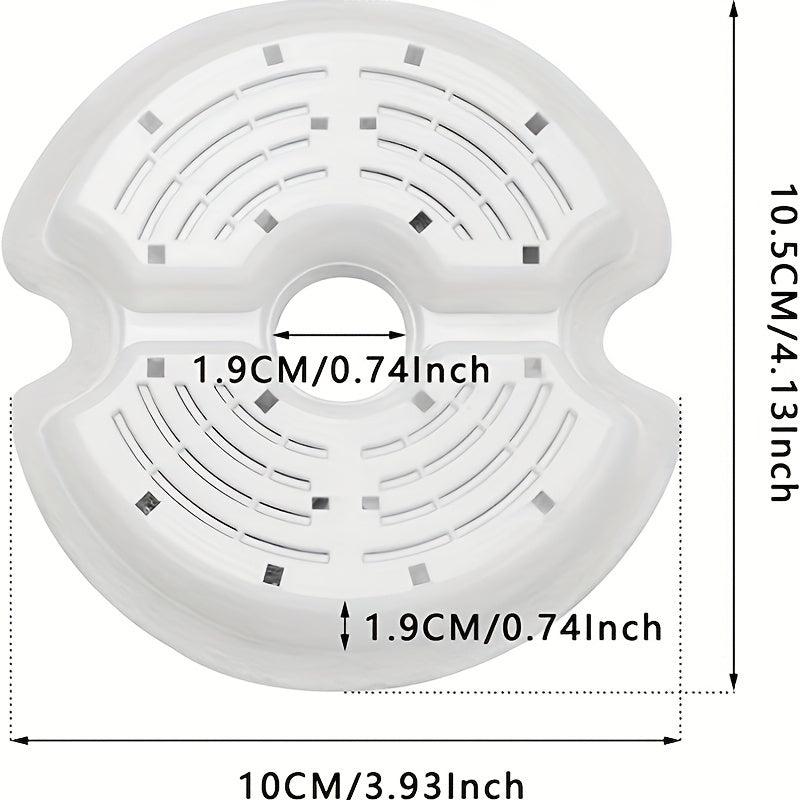 4 Pack Cat Water Fountain Filters Replacement for Automatic Dispenser