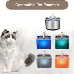 4 Pack Cat Water Fountain Filters Replacement for Automatic Dispenser