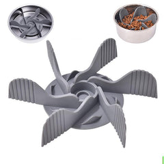 Silicone Slow Feeder Dog Bowl Insert with Suction Cups - Cuttable Design