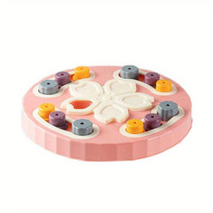Interactive Dog Feeder Slow Food Bowl Toy for Training and Mental Stimulation