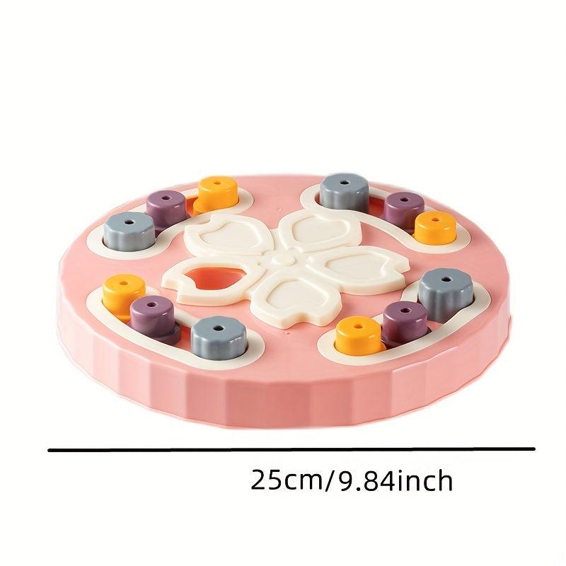 Interactive Dog Feeder Slow Food Bowl Toy for Training and Mental Stimulation