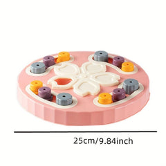 Interactive Dog Feeder Slow Food Bowl Toy for Training and Mental Stimulation