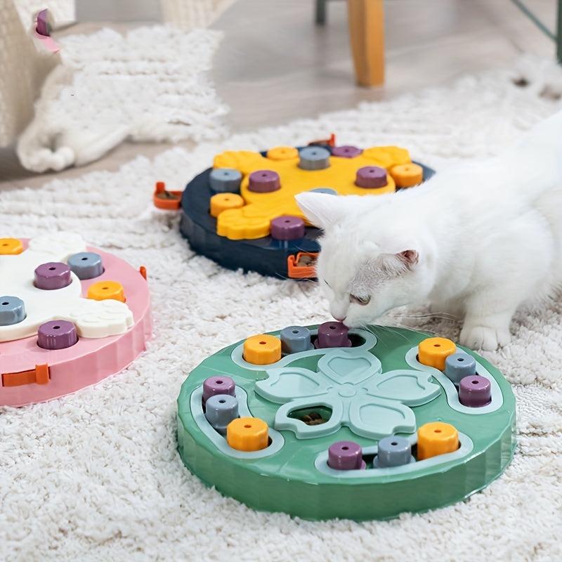 Interactive Dog Feeder Slow Food Bowl Toy for Training and Mental Stimulation