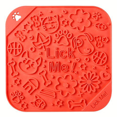 2 Packs Silicone Dog Licking Pads Slow Feeder Dog Mat