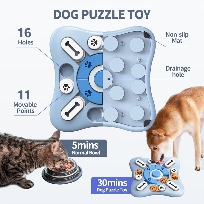 Interactive Dog Treat Puzzle Toy for Mind-Stimulating Fun