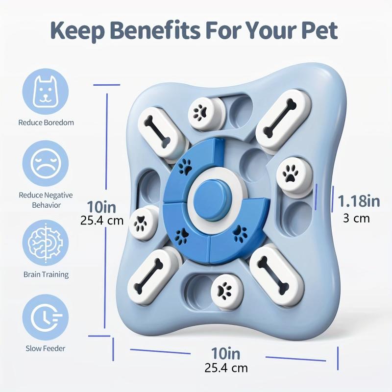 Interactive Dog Treat Puzzle Toy for Mind-Stimulating Fun