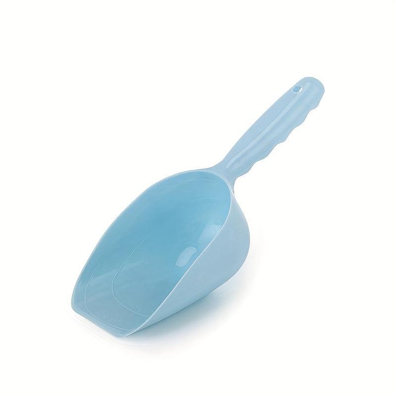 Plastic Pet Feeding Shovel Spoon Dispenser for Dogs and Cats