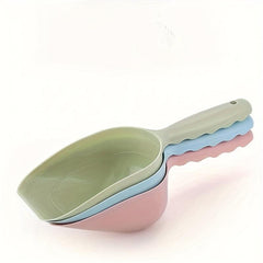 Plastic Pet Feeding Shovel Spoon Dispenser for Dogs and Cats