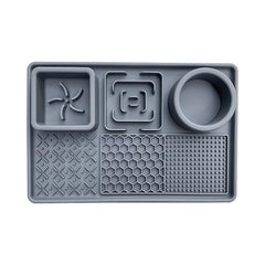 Silicone Pet Slow Feeding Mat with Suction Cups for Dog Anxiety Relief