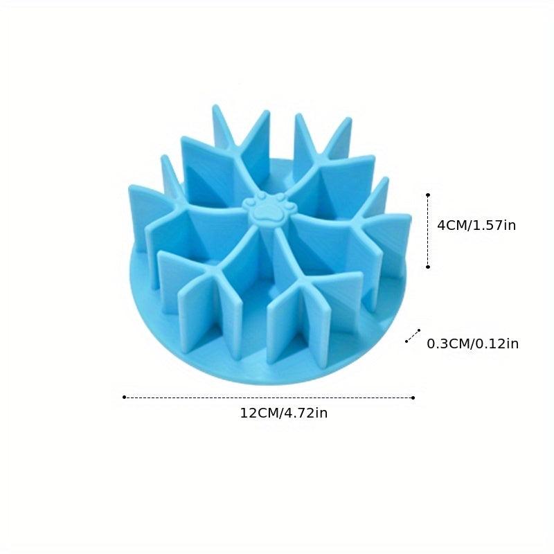 Soft Silicone Slow Feeder Dog Bowl Insert with Suction Cups