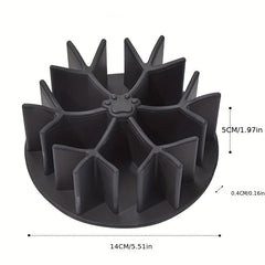 Soft Silicone Slow Feeder Dog Bowl Insert with Suction Cups