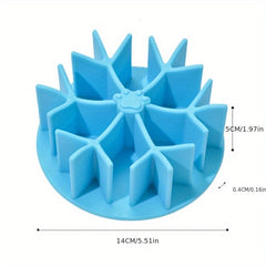 Soft Silicone Slow Feeder Dog Bowl Insert with Suction Cups