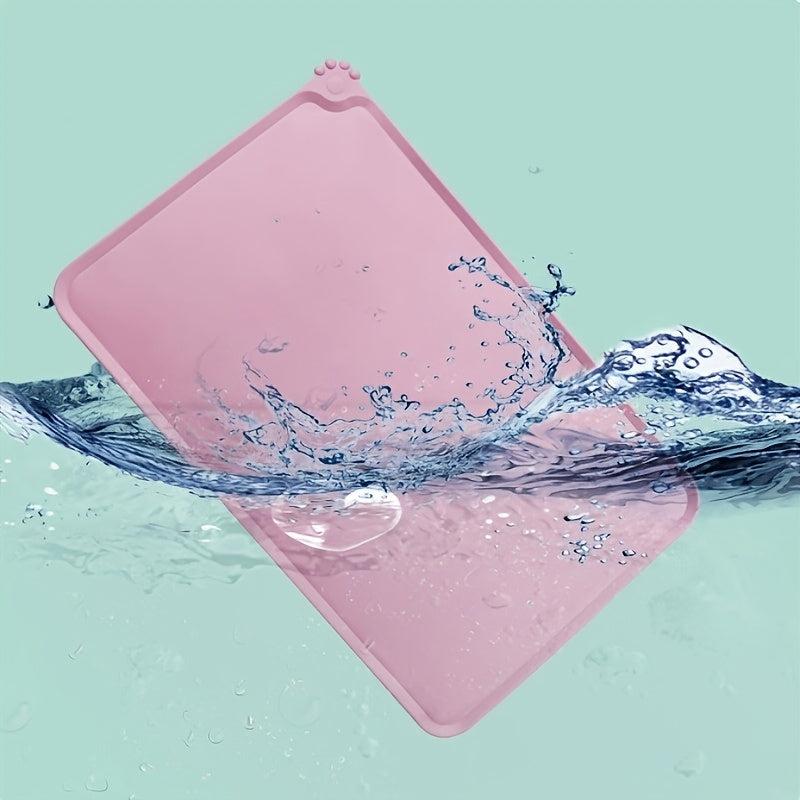 Silicone Non-slip Pet Feeding Mat Waterproof Dog Bowl Mat