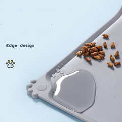 Silicone Non-slip Pet Feeding Mat Waterproof Dog Bowl Mat