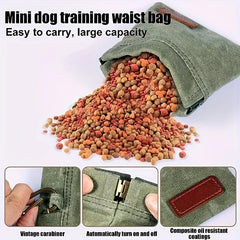 Dog Treat Pouch Portable Waterproof Dust Proof Puppy Dog Training Treat Bag