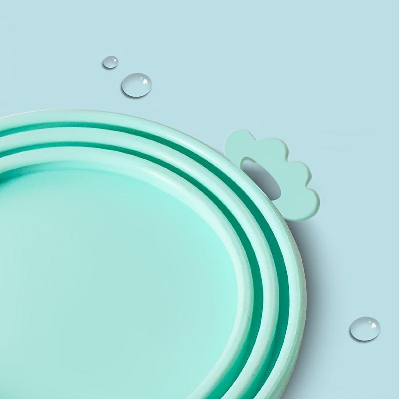2 pcs Silicone Can Set and Spoon for Fresh Pet Food