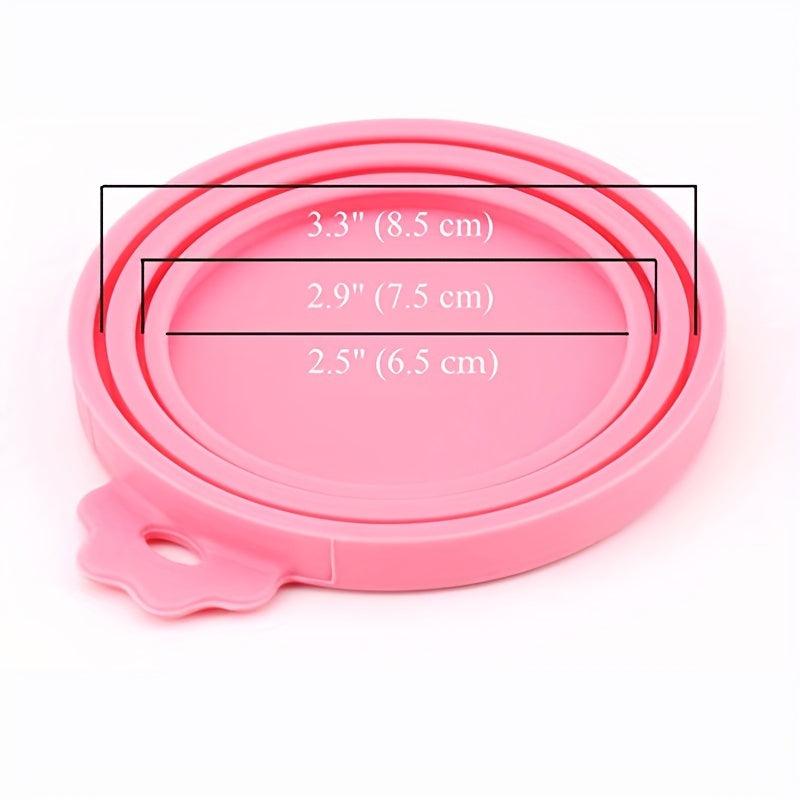 2 pcs Silicone Can Set and Spoon for Fresh Pet Food