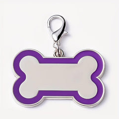 Personalized Dog Tags Engraved Pet Name and Phone Custom Bone Shape