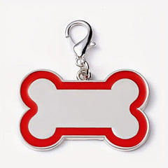 Personalized Dog Tags Engraved Pet Name and Phone Custom Bone Shape