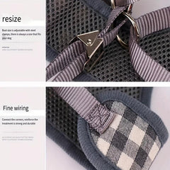 Escape Proof Dog Harness and Leash Set Lightweight and Breathable