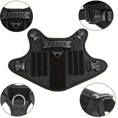 Tactical Dog Vest Outdoor Training Harness for Medium and Large Dogs
