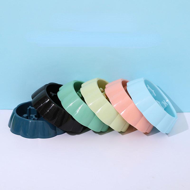 Slow Feeder Dog Bowl Anti choking Puzzle Food Bowl Anxiety Relief