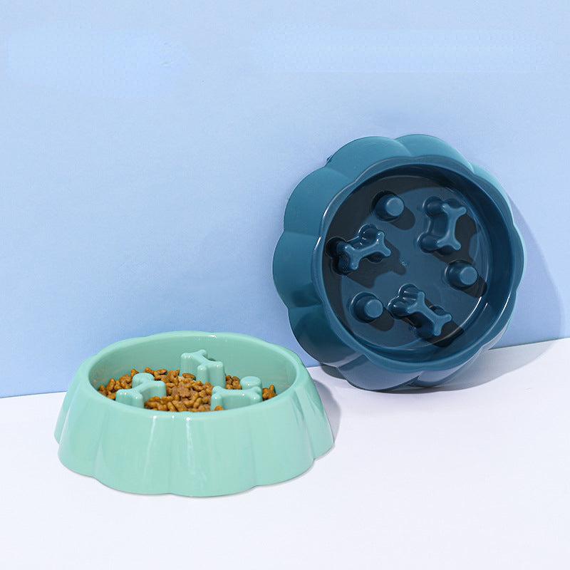 Slow Feeder Dog Bowl Anti choking Puzzle Food Bowl Anxiety Relief
