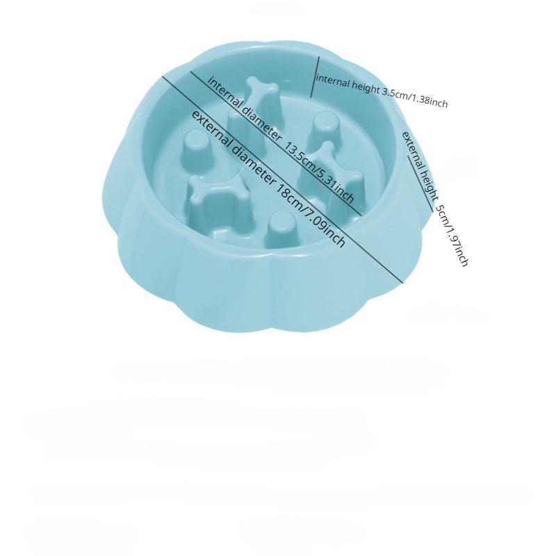 Slow Feeder Dog Bowl Anti choking Puzzle Food Bowl Anxiety Relief