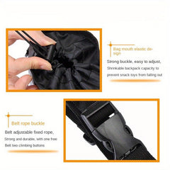Pet Dog Treat Storage Pouch Reflective Dog Treat Bag Outdoor Walking Travel