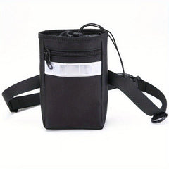 Pet Dog Treat Storage Pouch Reflective Dog Treat Bag Outdoor Walking Travel