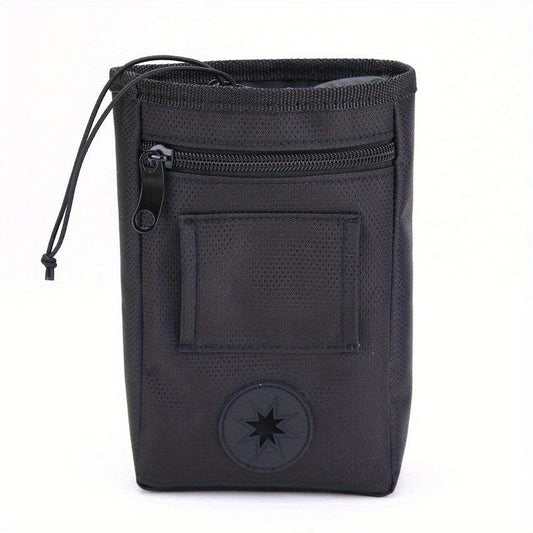 Pet Dog Treat Storage Pouch Reflective Dog Treat Bag Outdoor Walking Travel