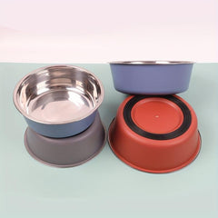 Stainless Steel Non-Slip Dog Bowl for Indoor Dogs
